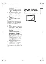 Preview for 7 page of Sony Bravia KDL-26S40 Series Operating Instructions Manual