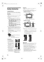 Preview for 8 page of Sony Bravia KDL-26S40 Series Operating Instructions Manual