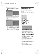 Preview for 6 page of Sony Bravia KDL-26U25 Series Operating Instructions Manual