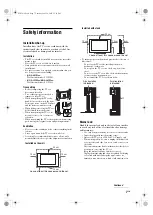 Preview for 7 page of Sony Bravia KDL-26U25 Series Operating Instructions Manual