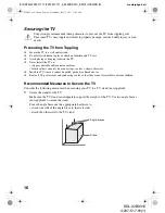 Предварительный просмотр 16 страницы Sony Bravia KDL-32BX310 Operating Instructions Manual