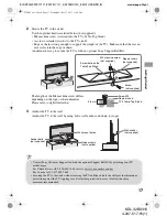 Предварительный просмотр 17 страницы Sony Bravia KDL-32BX310 Operating Instructions Manual