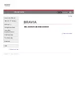 Sony Bravia KDL-32CX525 Manual preview