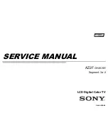 Preview for 2 page of Sony Bravia KDL-32EX725 Service Manual