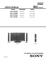 Предварительный просмотр 2 страницы Sony BRAVIA KDL-32FA500 Service Manual