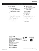 Предварительный просмотр 4 страницы Sony BRAVIA KDL-32FA500 Service Manual