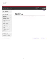 Sony BRAVIA KDL-32HX757 I-Manual предпросмотр