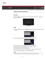 Preview for 98 page of Sony BRAVIA KDL-32HX757 I-Manual