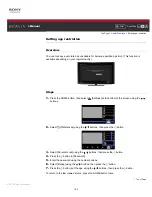 Preview for 100 page of Sony BRAVIA KDL-32HX757 I-Manual