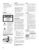 Предварительный просмотр 2 страницы Sony BRAVIA KDL-32L4000 Operating Instructions Manual