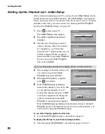 Предварительный просмотр 20 страницы Sony BRAVIA KDL-32L4000 Operating Instructions Manual