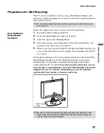 Предварительный просмотр 37 страницы Sony BRAVIA KDL-32L4000 Operating Instructions Manual