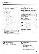 Preview for 3 page of Sony BRAVIA KDL-32L4010 Operating Instructions Manual