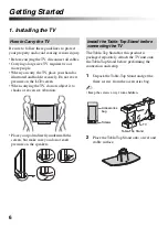 Preview for 6 page of Sony BRAVIA KDL-32L4010 Operating Instructions Manual