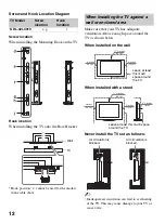 Предварительный просмотр 12 страницы Sony BRAVIA KDL-32L4010 Operating Instructions Manual