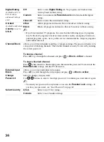 Preview for 36 page of Sony BRAVIA KDL-32L4010 Operating Instructions Manual