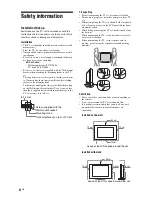 Предварительный просмотр 8 страницы Sony BRAVIA KDL-32L40xx Operating Instructions Manual