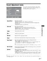 Preview for 23 page of Sony BRAVIA KDL-32L40xx Operating Instructions Manual