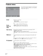 Preview for 24 page of Sony BRAVIA KDL-32L40xx Operating Instructions Manual