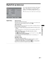 Preview for 29 page of Sony BRAVIA KDL-32L40xx Operating Instructions Manual