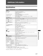 Preview for 31 page of Sony BRAVIA KDL-32L40xx Operating Instructions Manual