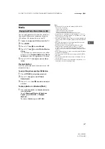 Preview for 17 page of Sony BRAVIA KDL-32R300C Operating Instructions Manual