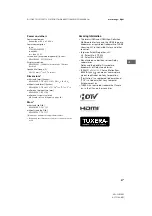 Preview for 31 page of Sony BRAVIA KDL-32R300C Operating Instructions Manual