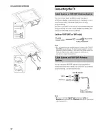 Предварительный просмотр 8 страницы Sony Bravia KDL-32R30OB Operating Instructions Manual