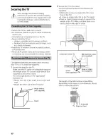 Предварительный просмотр 10 страницы Sony Bravia KDL-32R30OB Operating Instructions Manual