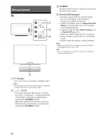 Предварительный просмотр 12 страницы Sony Bravia KDL-32R30OB Operating Instructions Manual