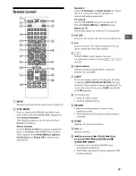 Предварительный просмотр 13 страницы Sony Bravia KDL-32R30OB Operating Instructions Manual