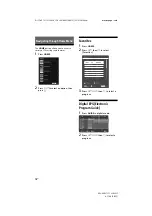 Preview for 14 page of Sony BRAVIA KDL-32R325C Operating Instructions Manual