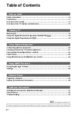 Preview for 4 page of Sony BRAVIA KDL-32R420A Operating Instructions Manual