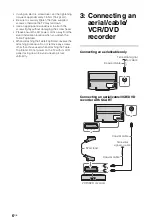 Preview for 6 page of Sony BRAVIA KDL-32R420A Operating Instructions Manual