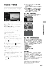 Preview for 25 page of Sony BRAVIA KDL-32R420A Operating Instructions Manual