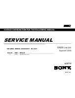 Sony BRAVIA KDL-32R500C Service Manual предпросмотр