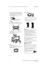 Preview for 4 page of Sony BRAVIA KDL-32RD43 Series Operating Instructions Manual