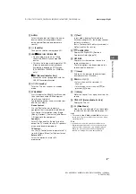 Preview for 9 page of Sony BRAVIA KDL-32RD43 Series Operating Instructions Manual