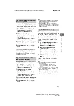 Preview for 11 page of Sony BRAVIA KDL-32RD43 Series Operating Instructions Manual