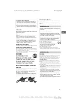 Preview for 3 page of Sony Bravia KDL-32RE4 Series Operating Instructions Manual