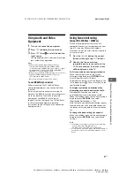 Preview for 31 page of Sony Bravia KDL-32RE4 Series Operating Instructions Manual