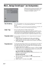 Предварительный просмотр 72 страницы Sony BRAVIA KDL-32V2000 Operating Instructions Manual