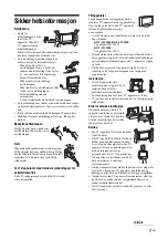 Предварительный просмотр 177 страницы Sony BRAVIA KDL-32V2000 Operating Instructions Manual