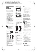 Preview for 8 page of Sony Bravia KDL-32V58 Series Operating Instructions Manual