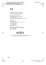 Preview for 186 page of Sony Bravia KDL-32V58 Series Operating Instructions Manual