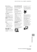 Предварительный просмотр 31 страницы Sony Bravia KDL- 32W600A Operating Instructions Manual