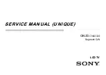 Предварительный просмотр 2 страницы Sony BRAVIA KDL-32W600D Service Manual