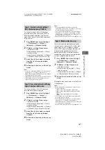 Preview for 15 page of Sony BRAVIA KDL-32W607D Operating Instructions Manual