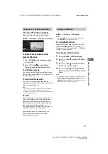 Preview for 15 page of Sony BRAVIA KDL-32W617E Operating Instructions Manual