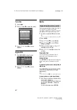 Preview for 16 page of Sony BRAVIA KDL-32W617E Operating Instructions Manual